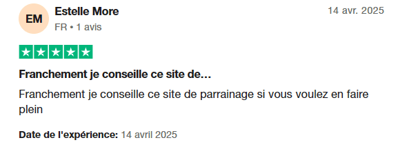 Avis Trustpilot 1